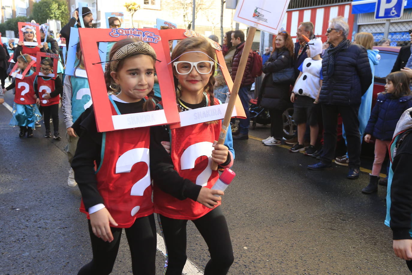 Desfile de carnaval en Deusto