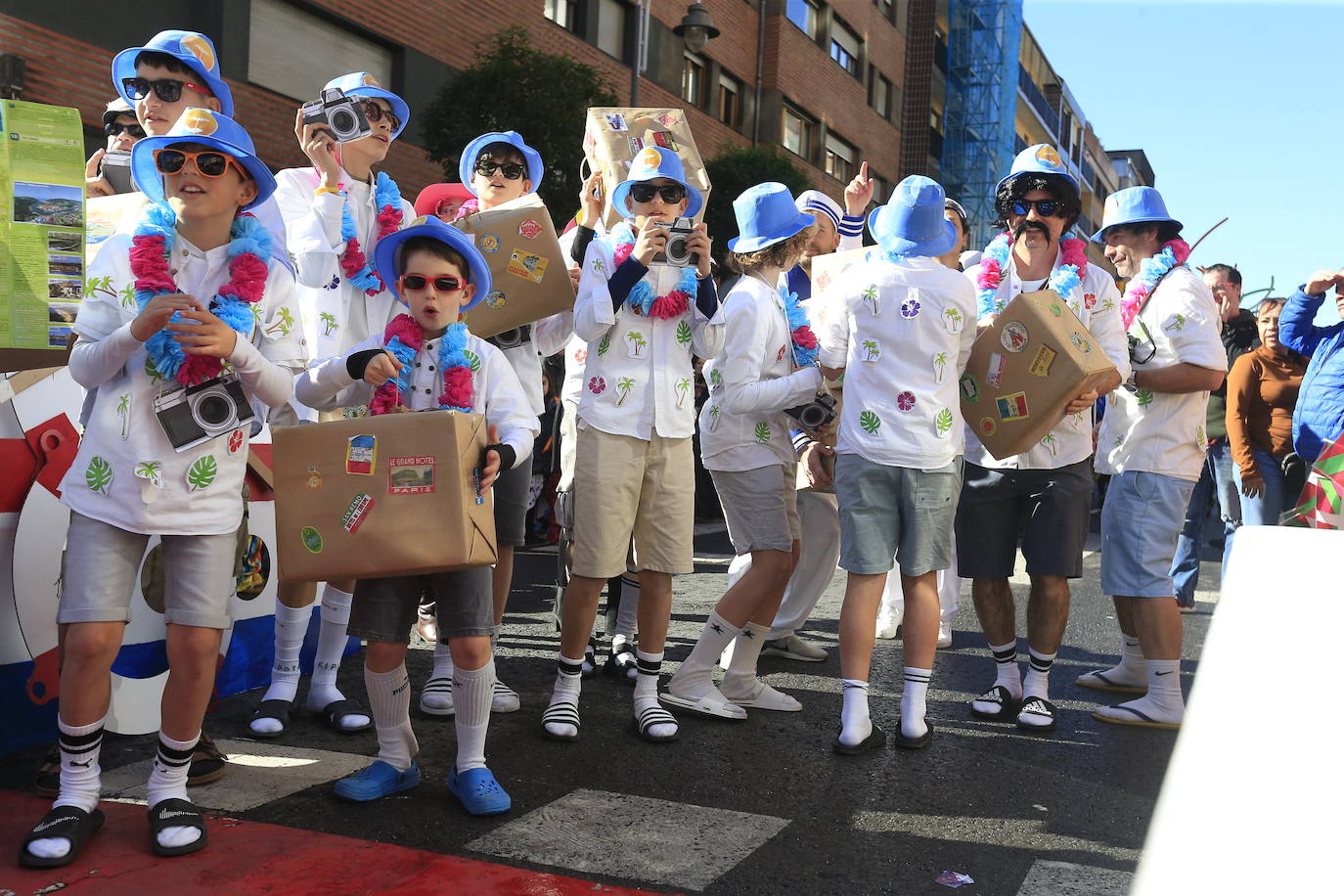 Desfile de carnaval en Deusto