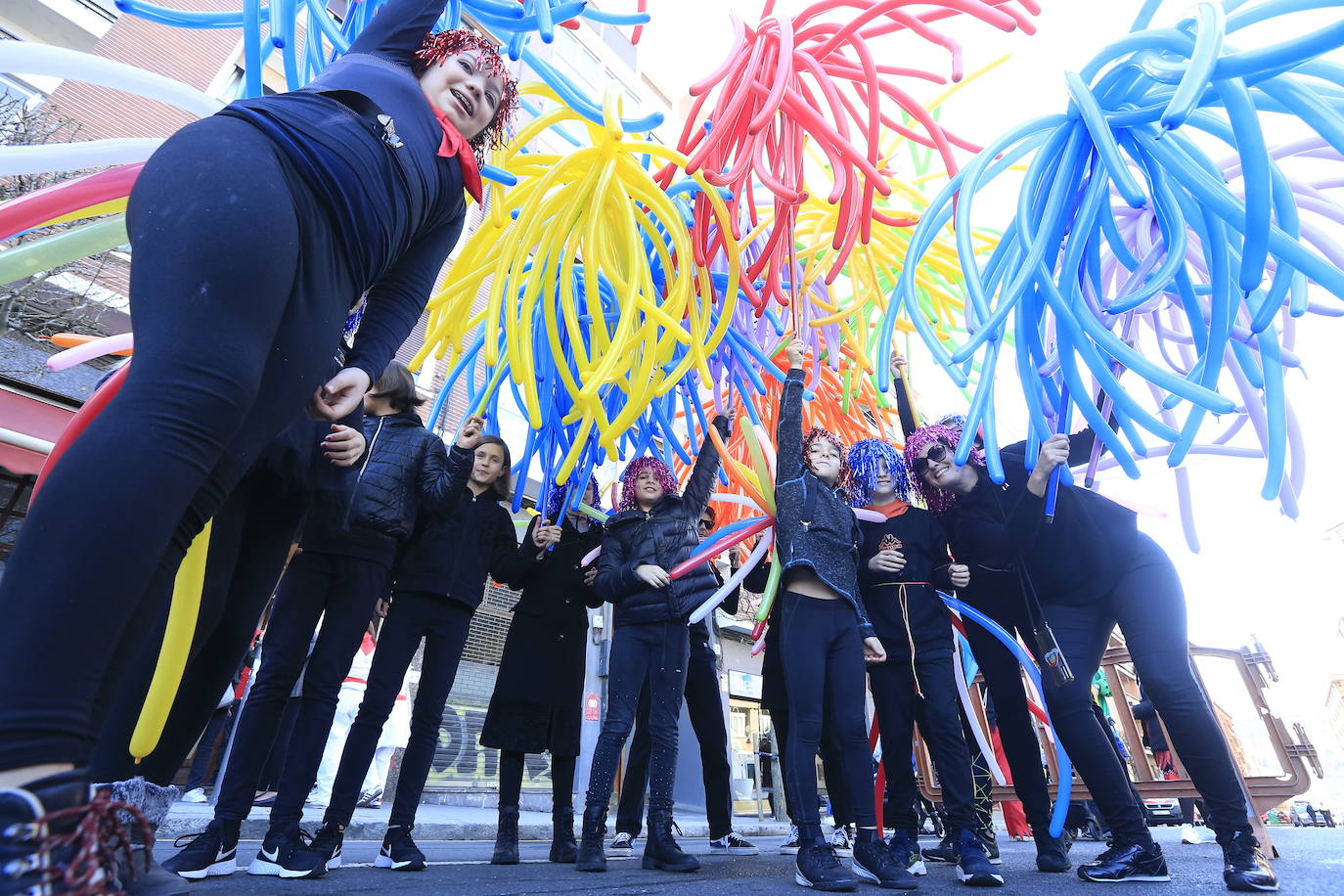 Desfile de carnaval en Deusto