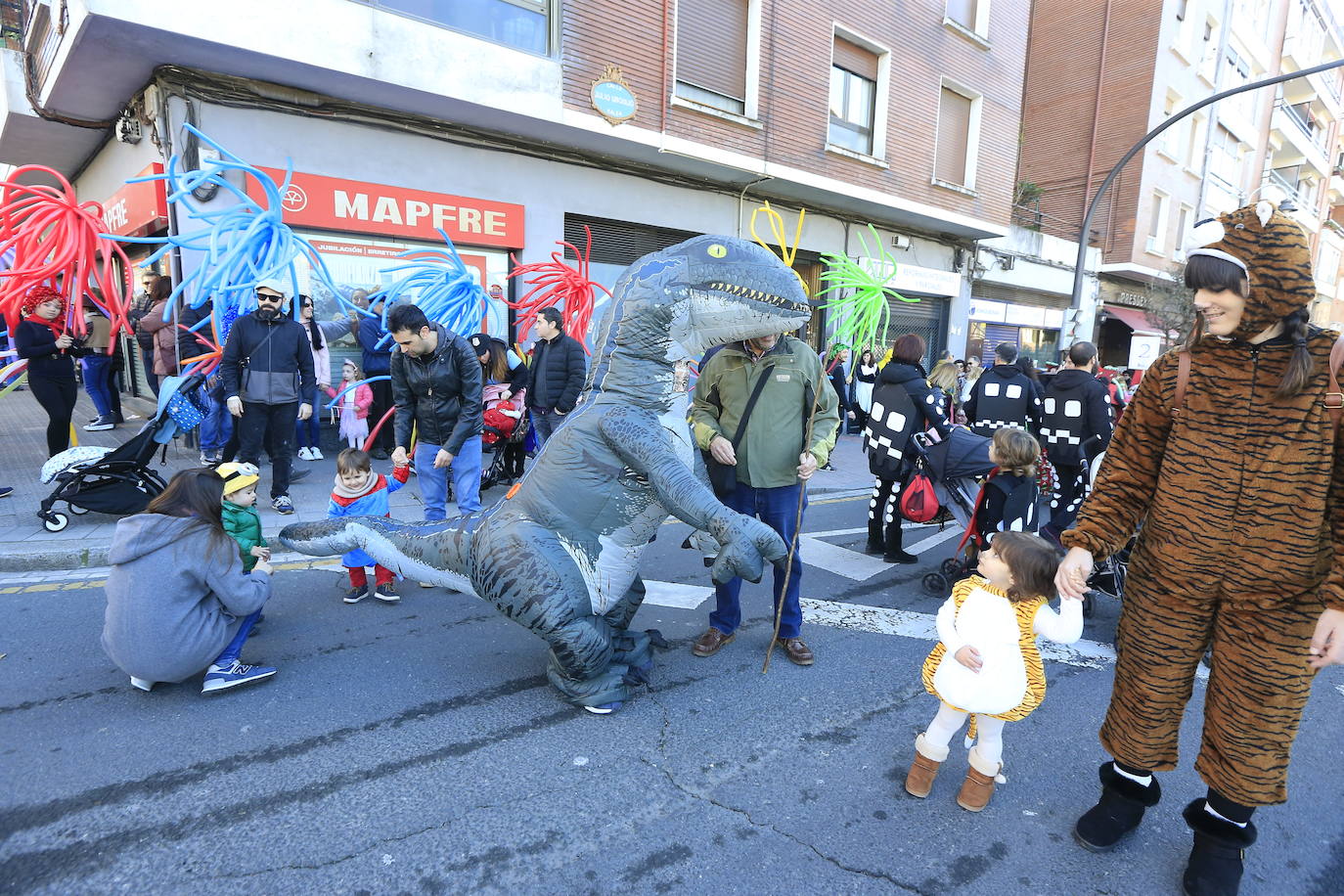 Desfile de carnaval en Deusto