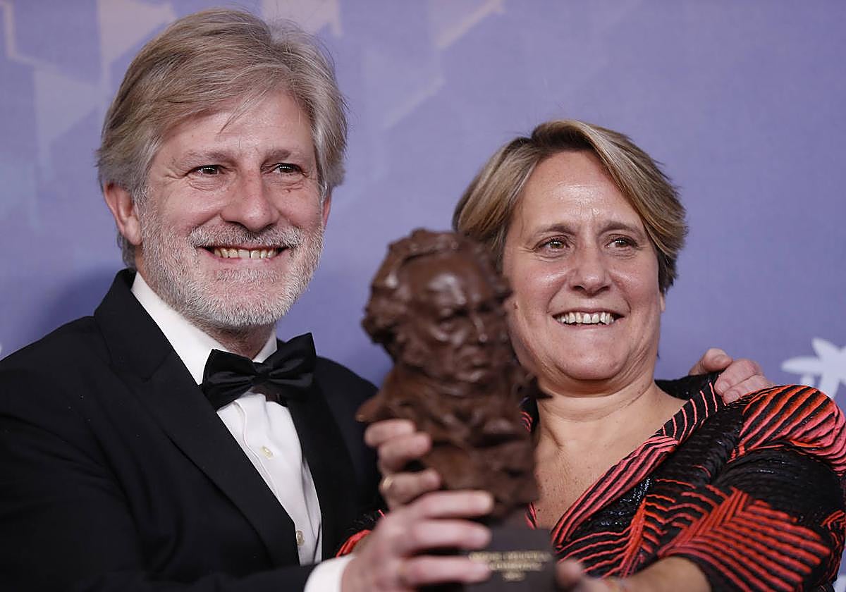 Los realizadores Gaizka Urresti y Paula Labordeta