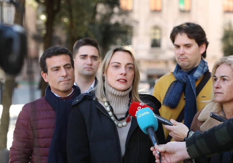 El PP dice que el PNV ha tardado cuatro años en «reaccionar» a la ola de «inseguridad» en Bilbao