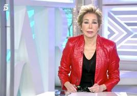 Ana Rosa Quintana se ha mostrado implacable en su programa de las mañanas