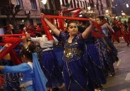 Un desfile de Carnaval en Galdakao