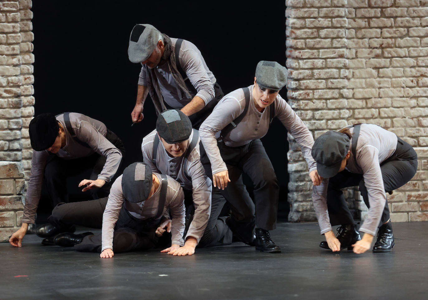 Otro momento de la representación.