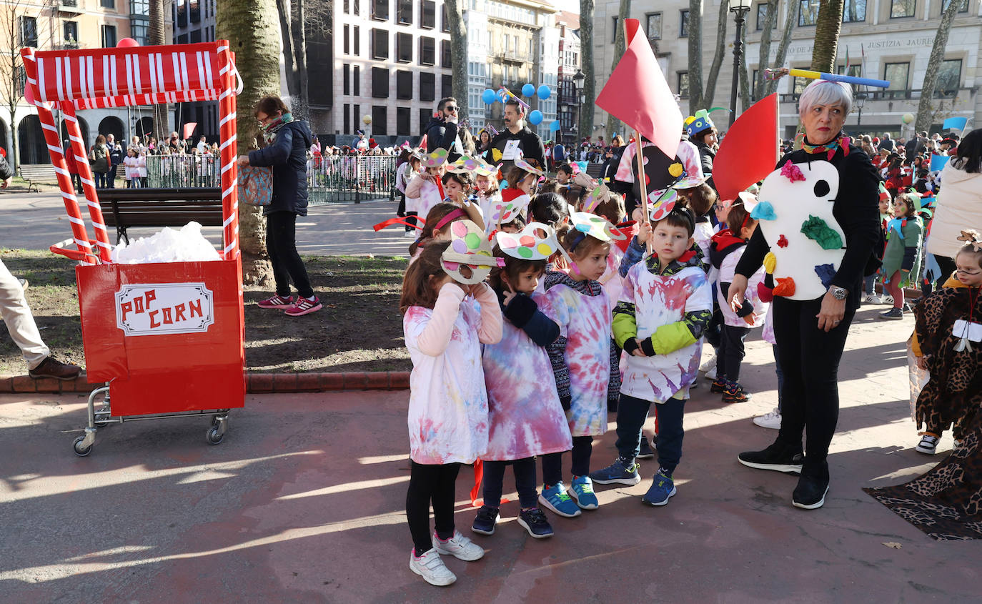 Los niños de Bilbao desfilan por Carnaval