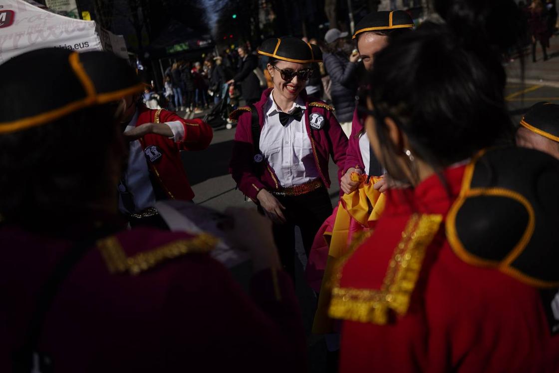 Las mejores imágenes de los carnavales en Bilbao