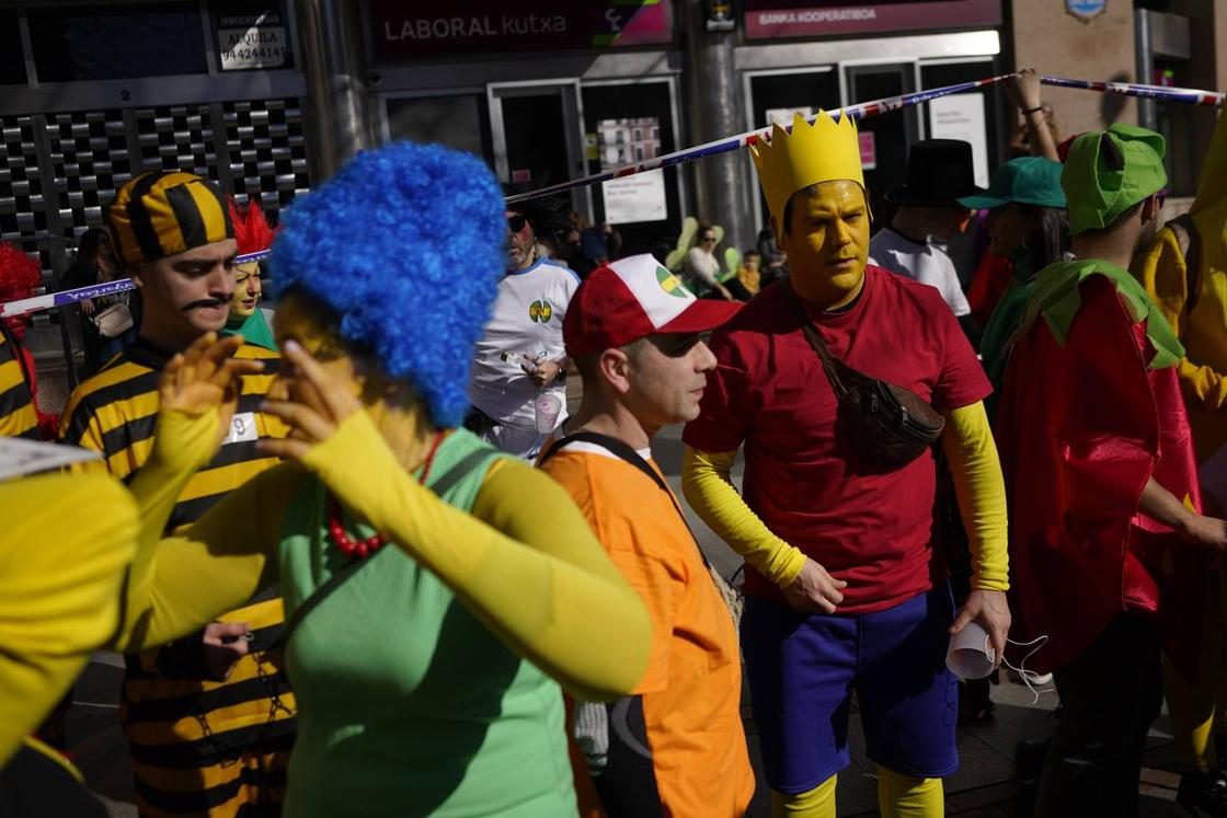 Las mejores imágenes de los carnavales en Bilbao