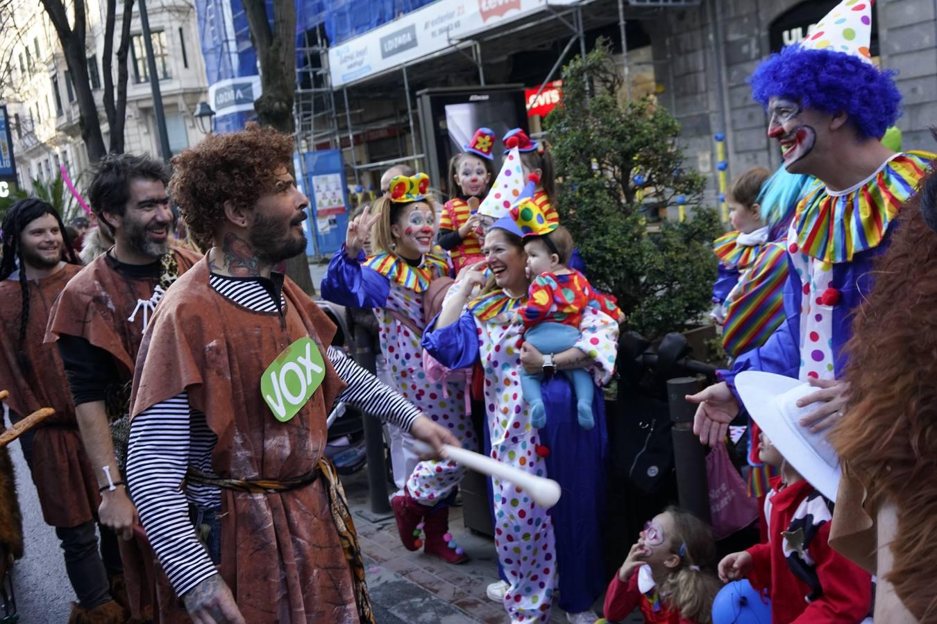El desfile de Carnaval de Bilbao en imágenes