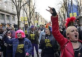 El desfile de Carnaval de Bilbao en imágenes