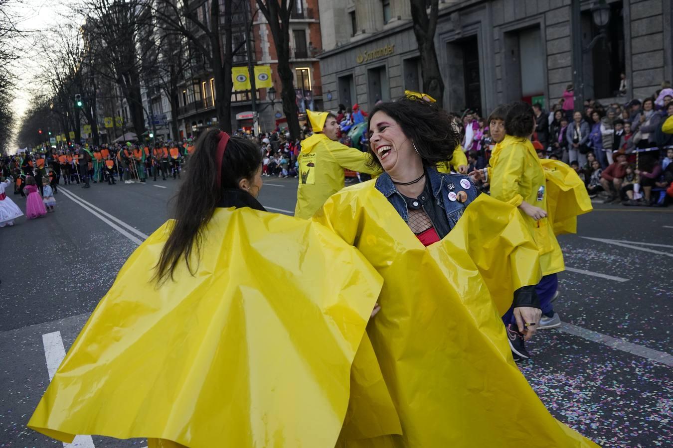 El desfile de Carnaval de Bilbao en imágenes