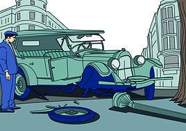 Aquellas primeras «víctimas del automovilismo» en Bizkaia