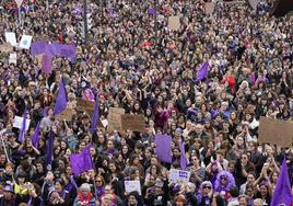 Manifestación del 8 de marzo en Bilbao