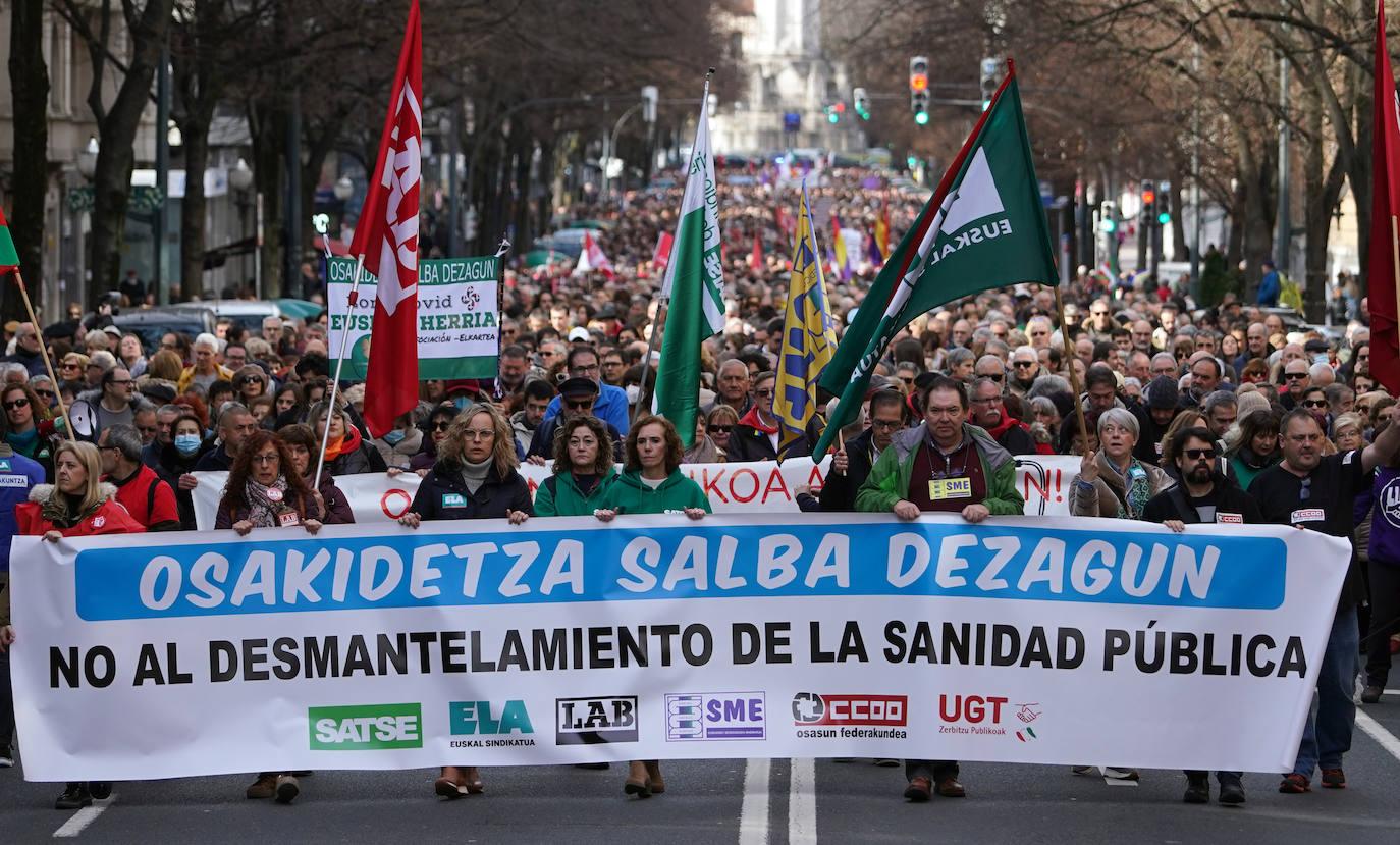 Las imágenes de la protesta