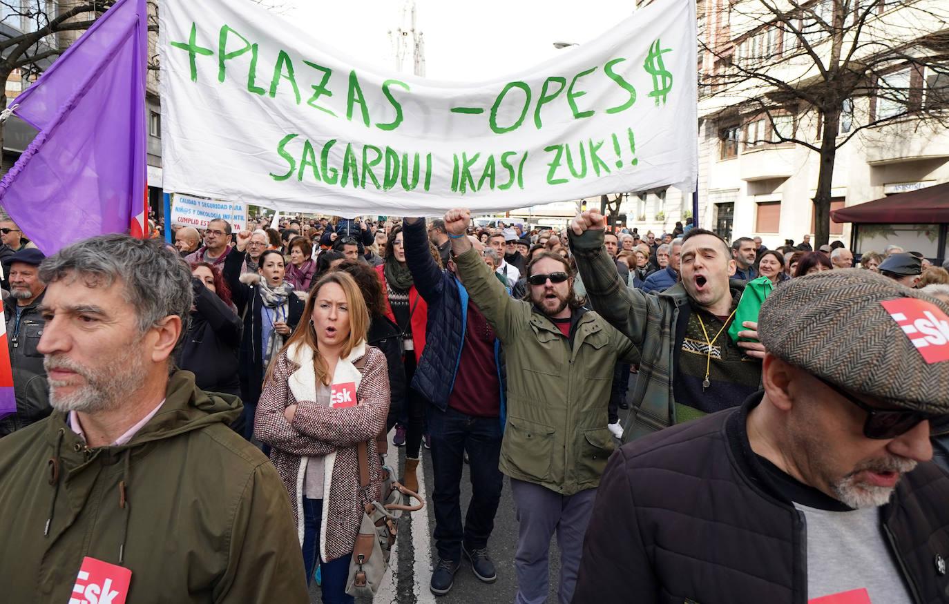 Las imágenes de la protesta