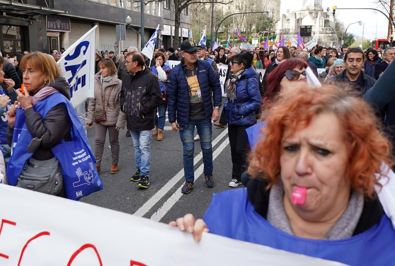 Las imágenes de la protesta