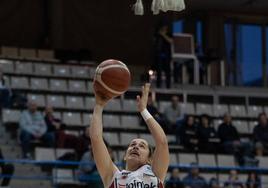 Ariztimuño entra a canasta en el Pabellón Europa de Leganés.