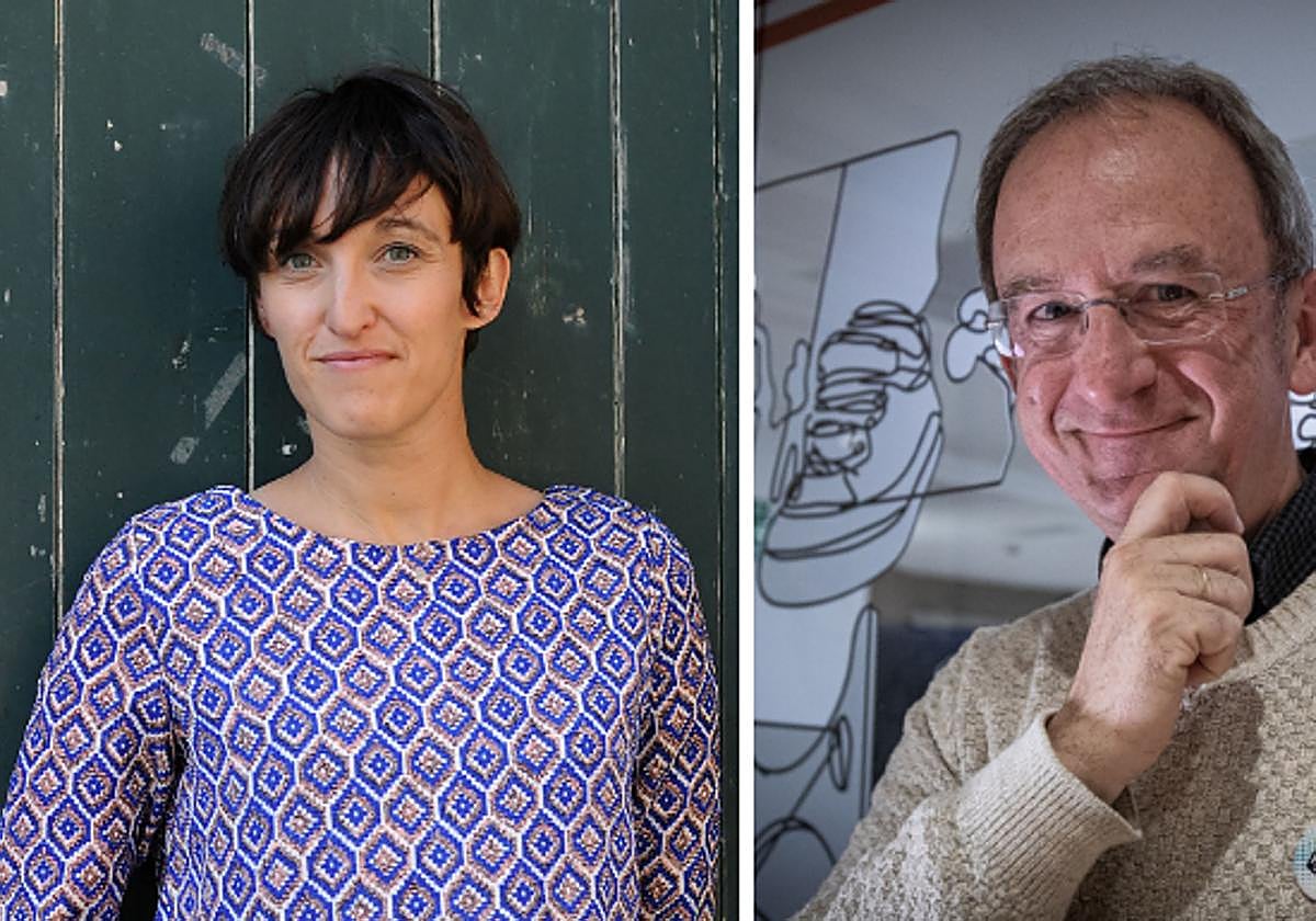 Uxue Alberdi eta Kike Amonarriz.