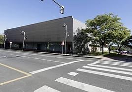 Vista del polideportivo de Zorroza.