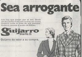 Guijarro, el emporio de la moda de los años 70 que defendía la arrogancia y el «gusto de Bilbao»