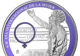 La nueva moneda que conmemora el 8-M y tiene un valor de 66 euros
