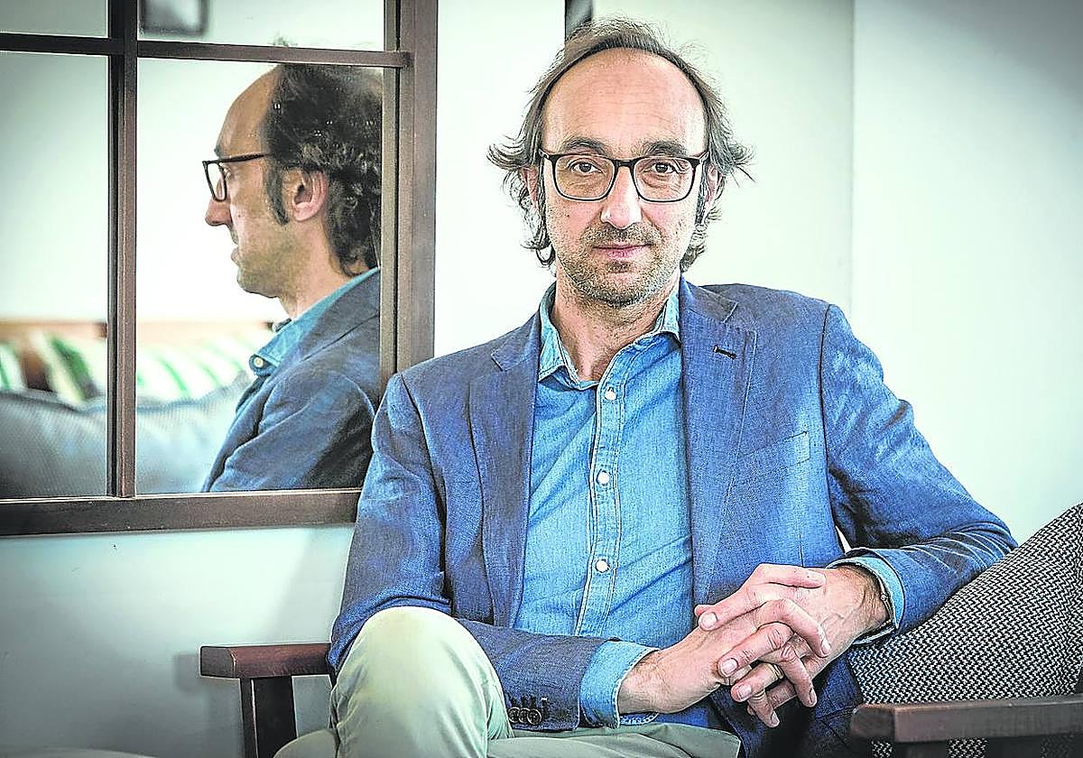 Agustín Fernández Mallo, en una imagen tomada en Bilbao en una de sus visitas.