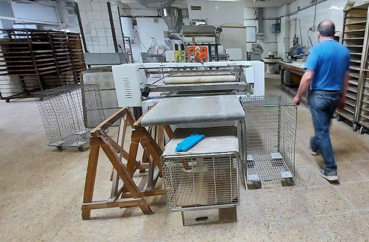 La panadería Labakoa es uno de los comercios de toda la vida de Gernika que va ventilado sus instalaciones tras cesar su actividad.