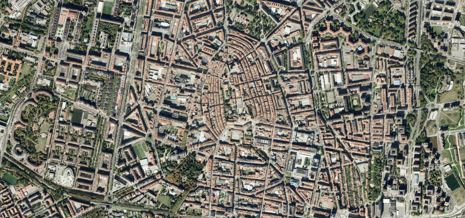 Imagen después - La provincia de Álava a vista de pájaro hace 90 años