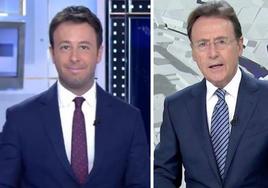 La felicitación de Matías Prats Jr a su padre en directo: «Aunque seas de la competencia...»