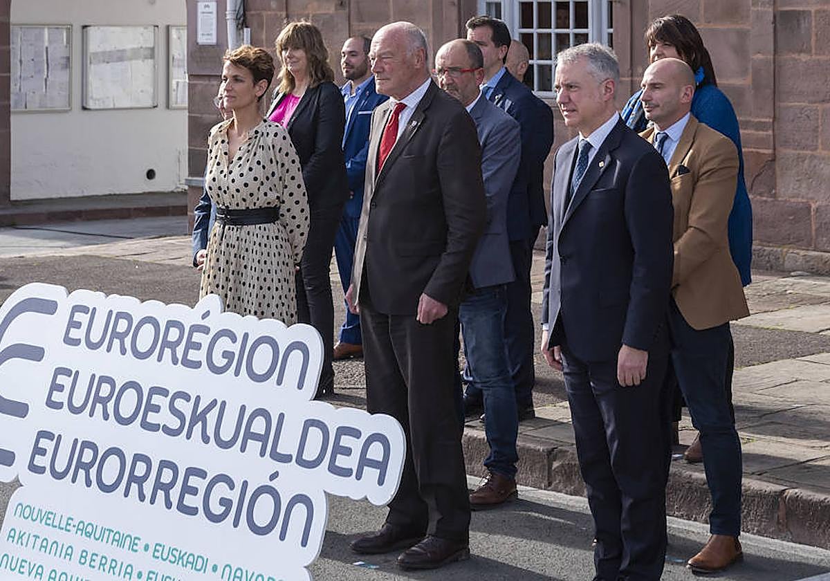 La Eurorregión se reunió el lunes en Saint-Jean-Pied-de-Port.