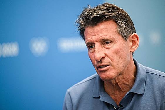 Sebastian Coe, presidente de la Federación Internacional de Atletismo.