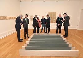 Vista de la reedición de 'Cuadrado sólido nº 2', de Txomin Badiola.