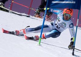 El esquiador de Galdakao, Aingeru Garay, subcampeón de España de eslalon