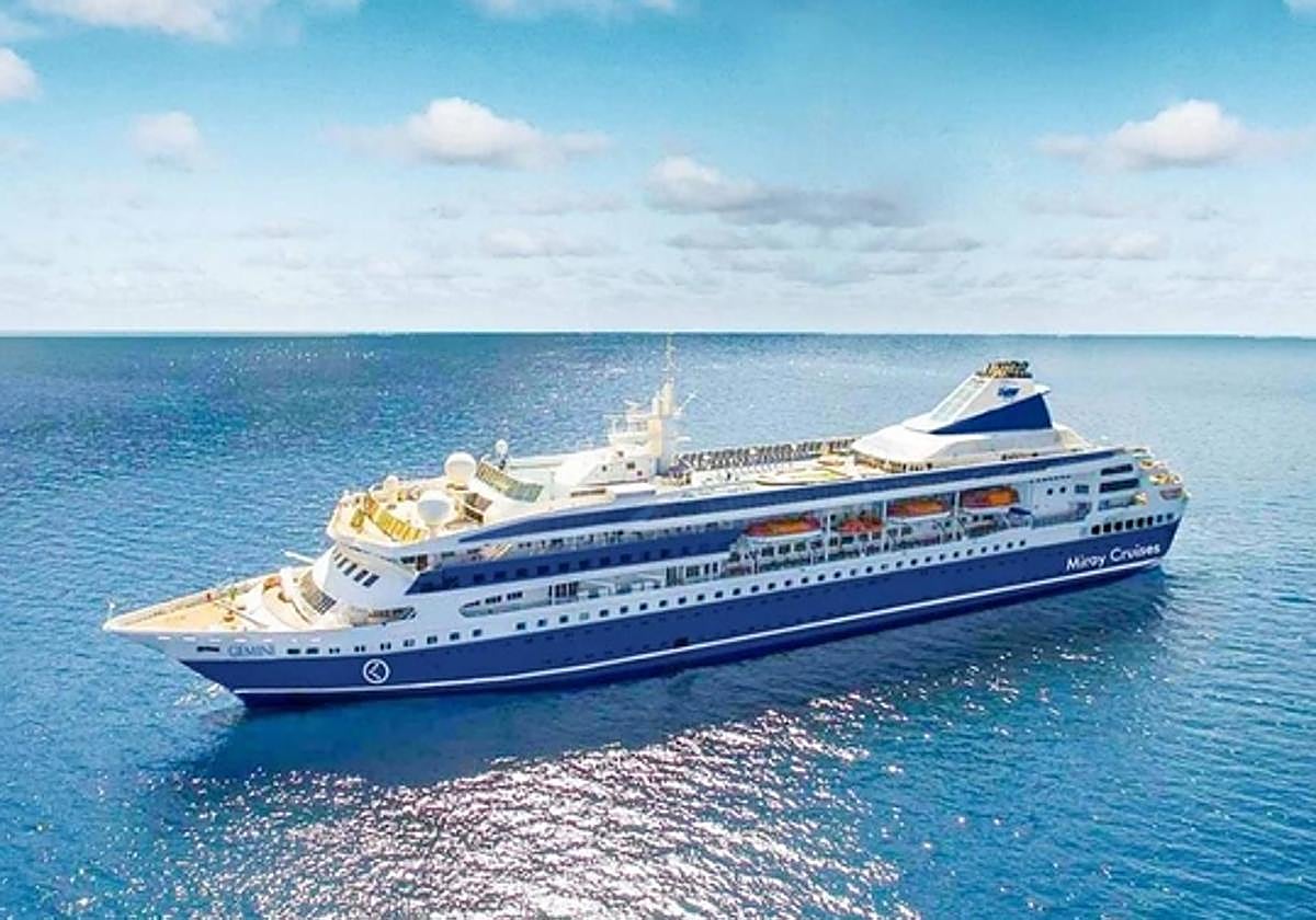 El MV Gemini, el crucero elegido para dar una vuelta al mundo durante tres años.