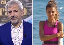 Carlos Sobera ataca a Gema Aldón, apartada por lesión en 'Supervivientes': «Se le está yendo de las manos»