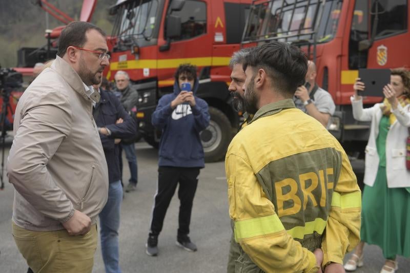 Las autoridades se muestran muy preocupadas al hablar con los servicios de extinción