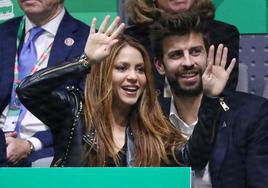 Shakira y Piqué cuando eran pareja.