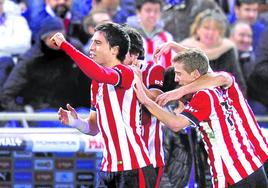 Xabi Etxeita marcó el segundo gol del Athletic en Cornellà, que solidificó la remontada y aseguró el pase a la final de la Copa en el Camp Nou.