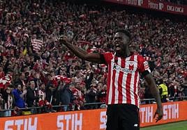 Iñaki Williams rompió una sequía goleadora que se alargaba desde octubre.
