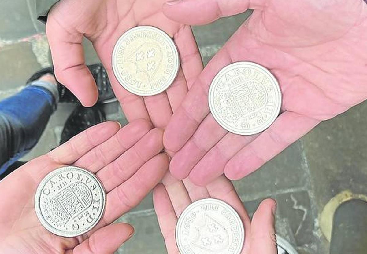 Una moneda de plata para viajar al pasado