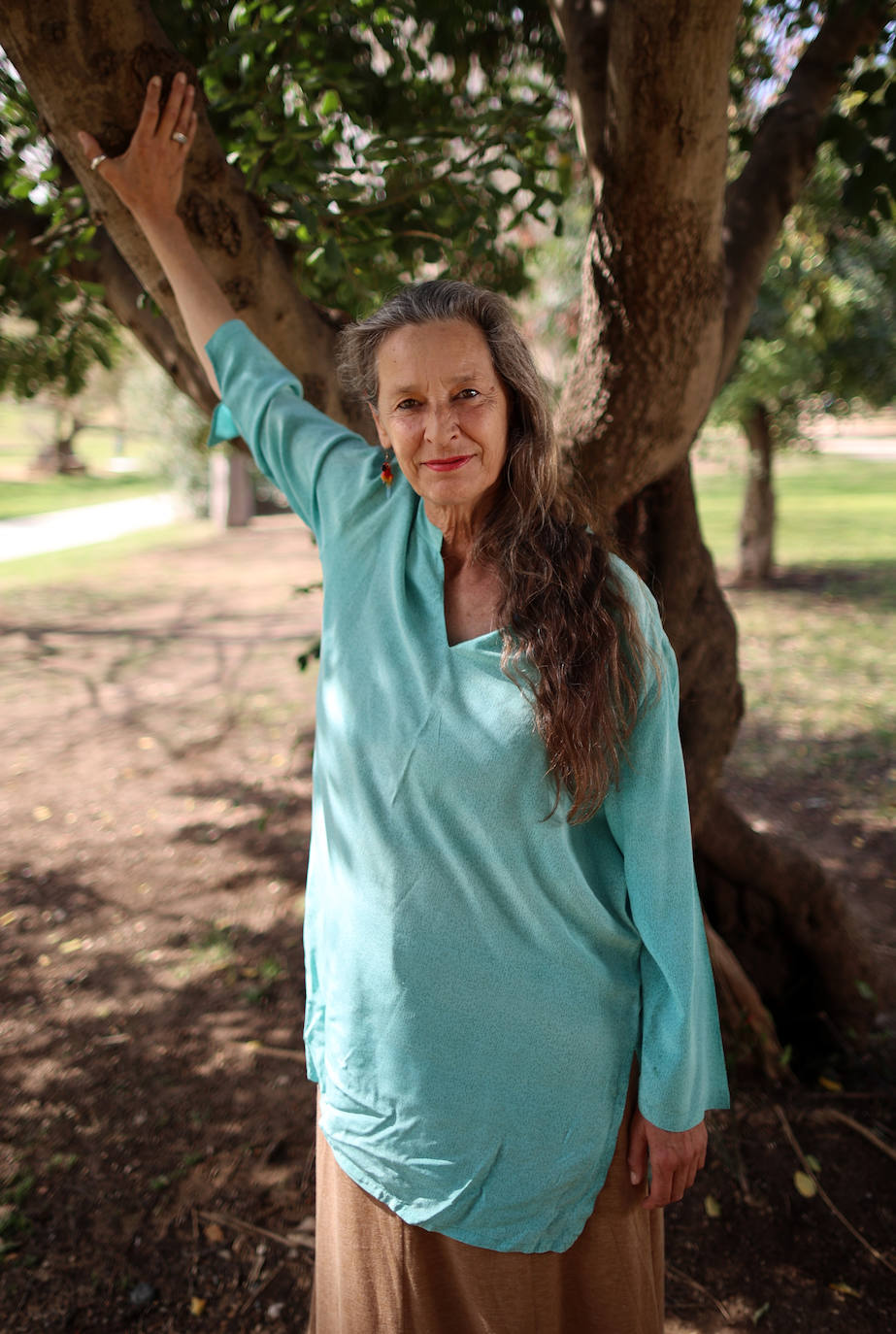 Imagen secundaria 2 - Paola Dominguín valora su vida en el campo, y se siente muy conectada con la naturaleza.