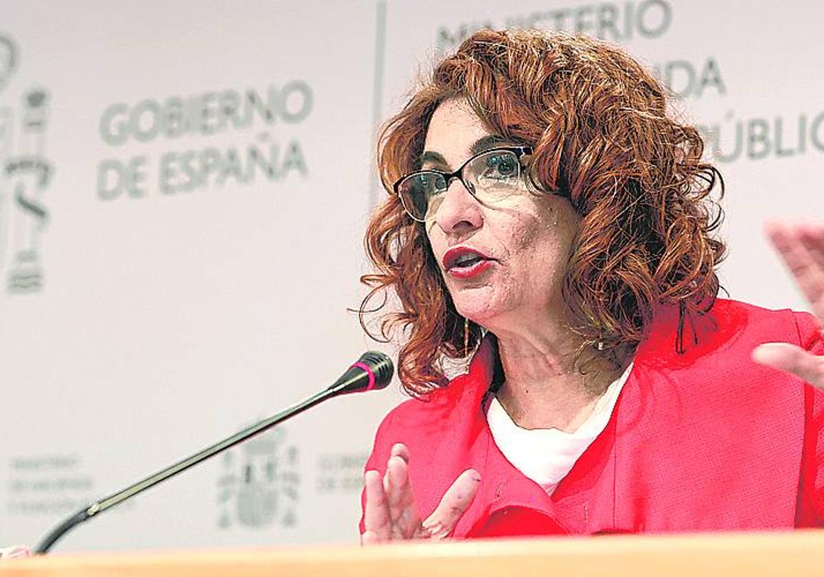 María Jesús Montero, ministra de Hacienda.