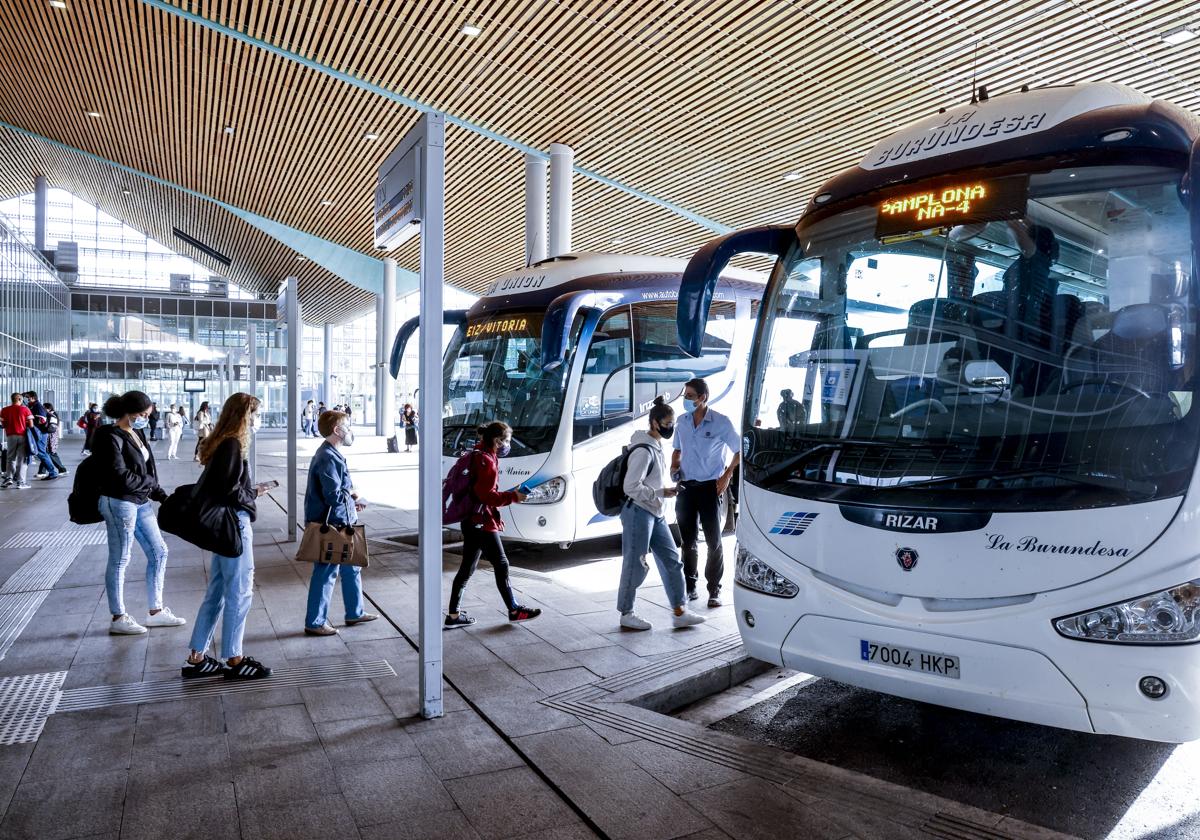 El transporte entre Salvatierra y Vitoria era una demanda vecinal.