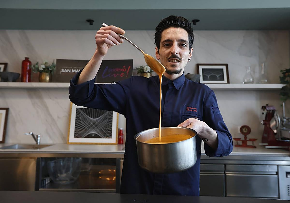 Sendoa Calvo: «Trabajo para ser feliz y hacer feliz a la gente. No estoy aquí por dinero»