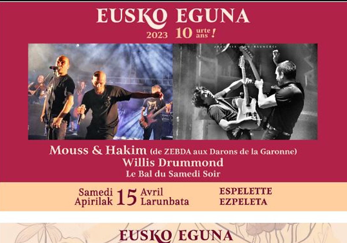 Goizeko hamarretan abiatuta, iluntzeko zortziak bitarte iraungo du egitasmoak.