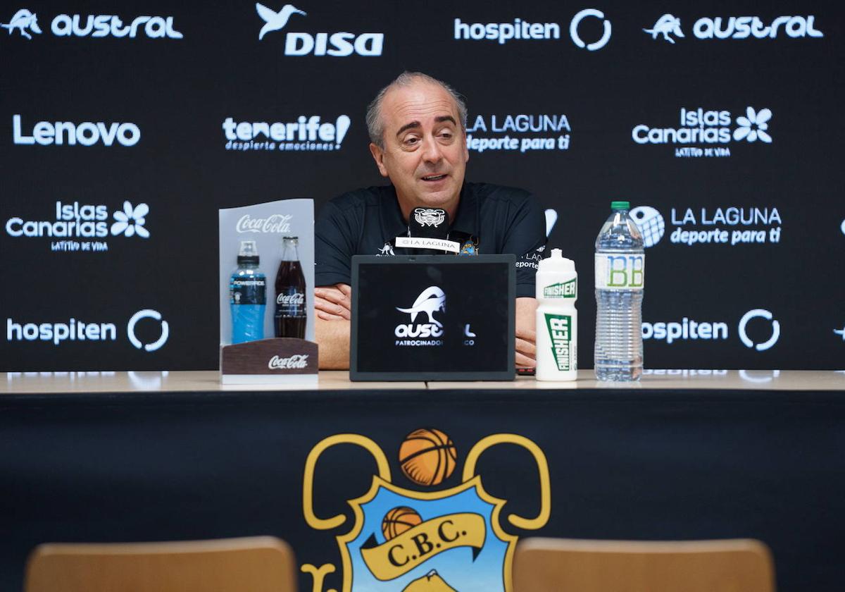 Txus Vidorreta se ha desecho en elogios al Baskonia en la rueda de prensa previa al partido de mañana.