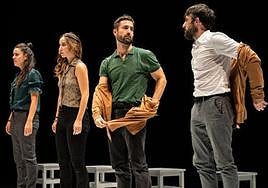 Los actores de la obra 'Altsasu'.