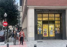El centro de salud Saenz de Buruaga, en Bilbao