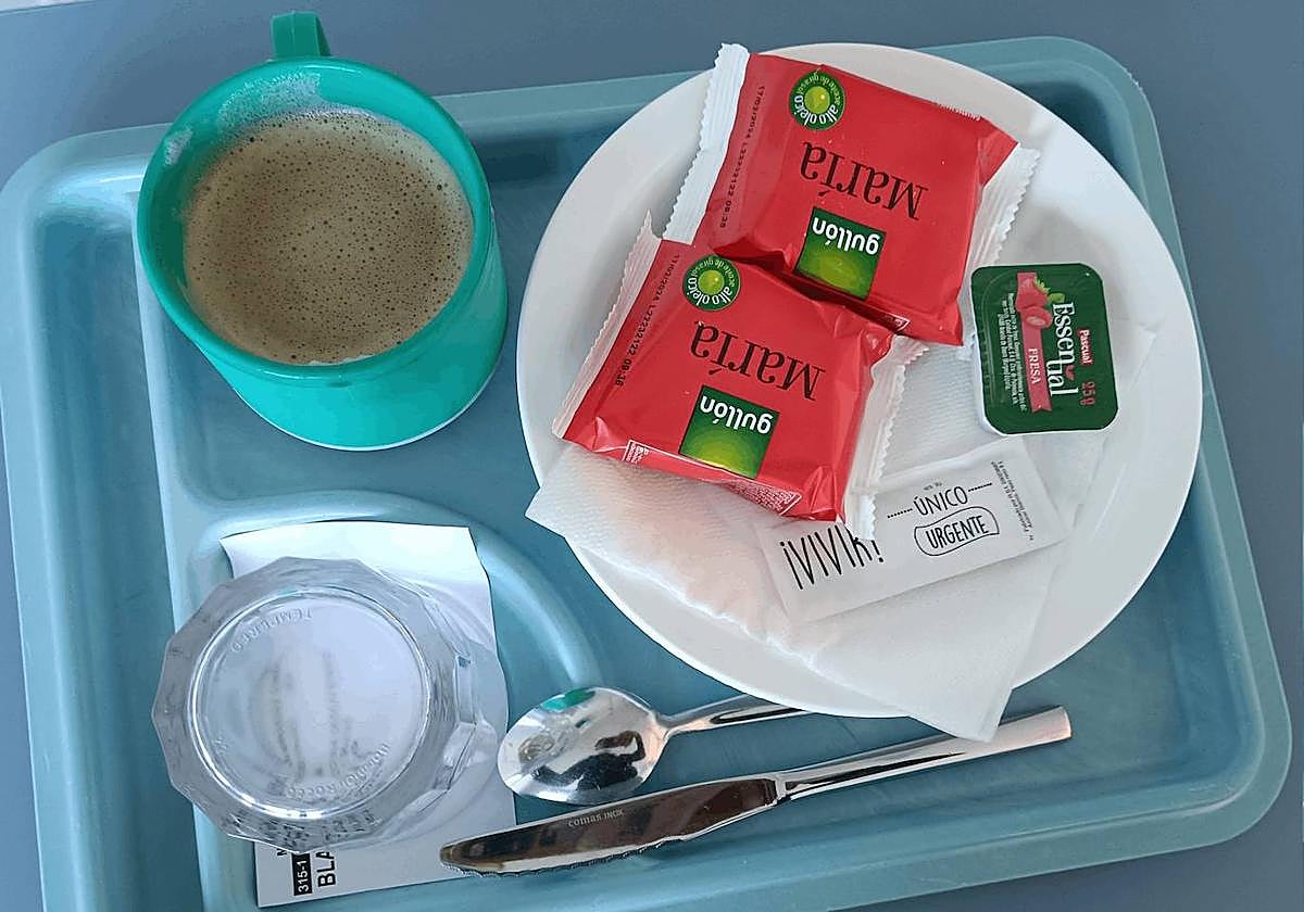 La crítica de un ciclista profesional al desayuno de un hospital público da que hablar
