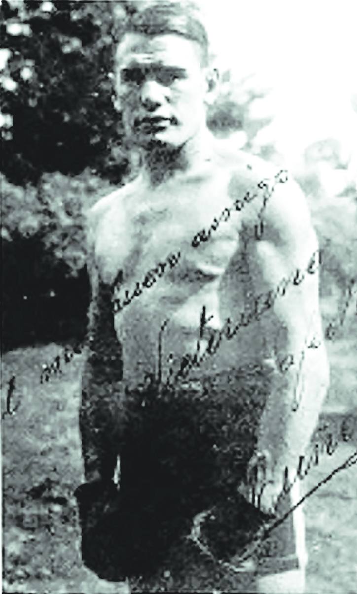 Imagen - Muñoz, Durante su época como boxeador entre 126 y 1931.